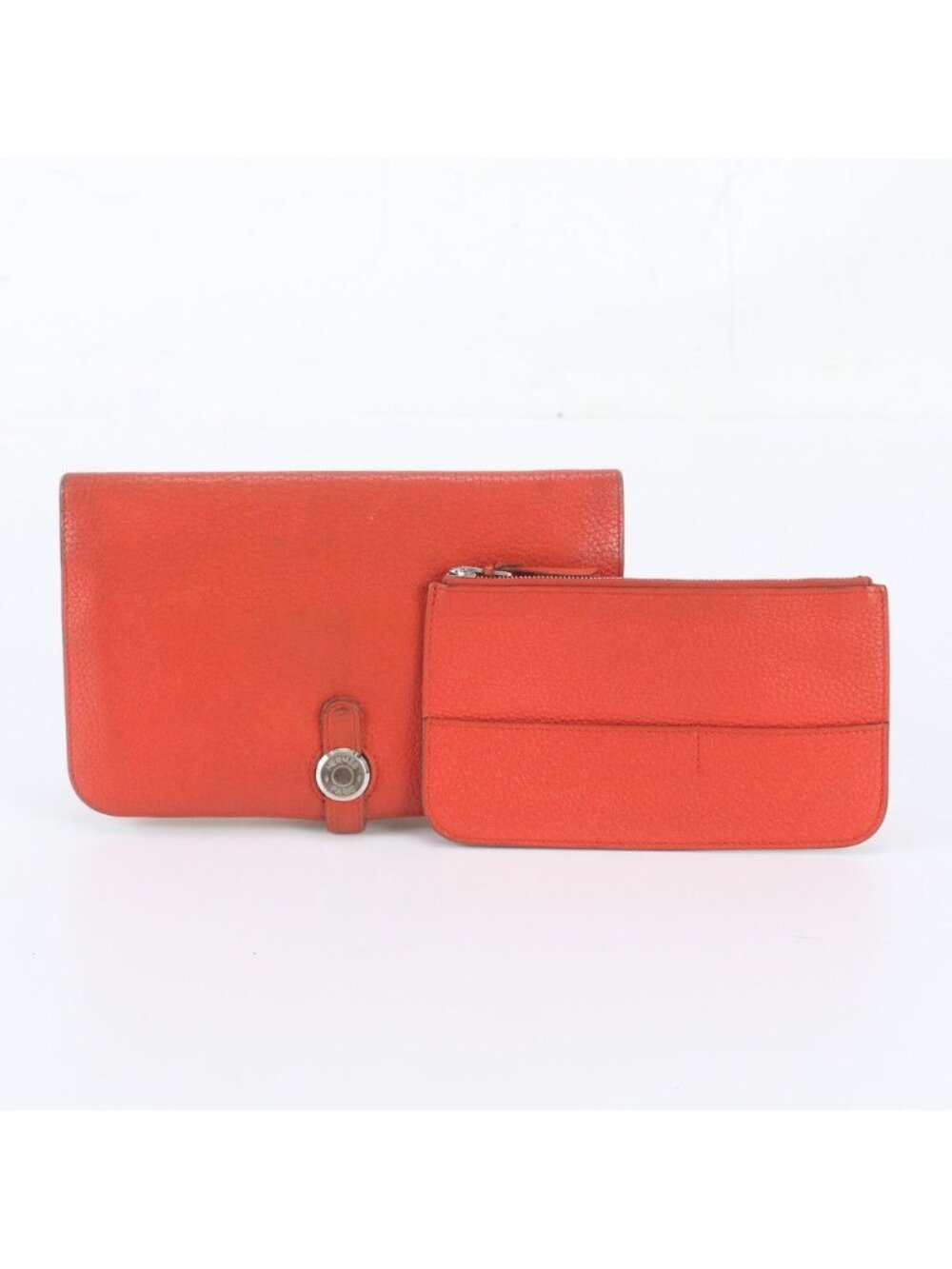 Hermes Dogon Duo GM Leather Wallet Coin Purse